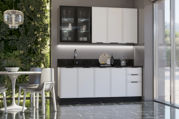 Кухонный гарнитур Николь 2,0/900 м (Миф)